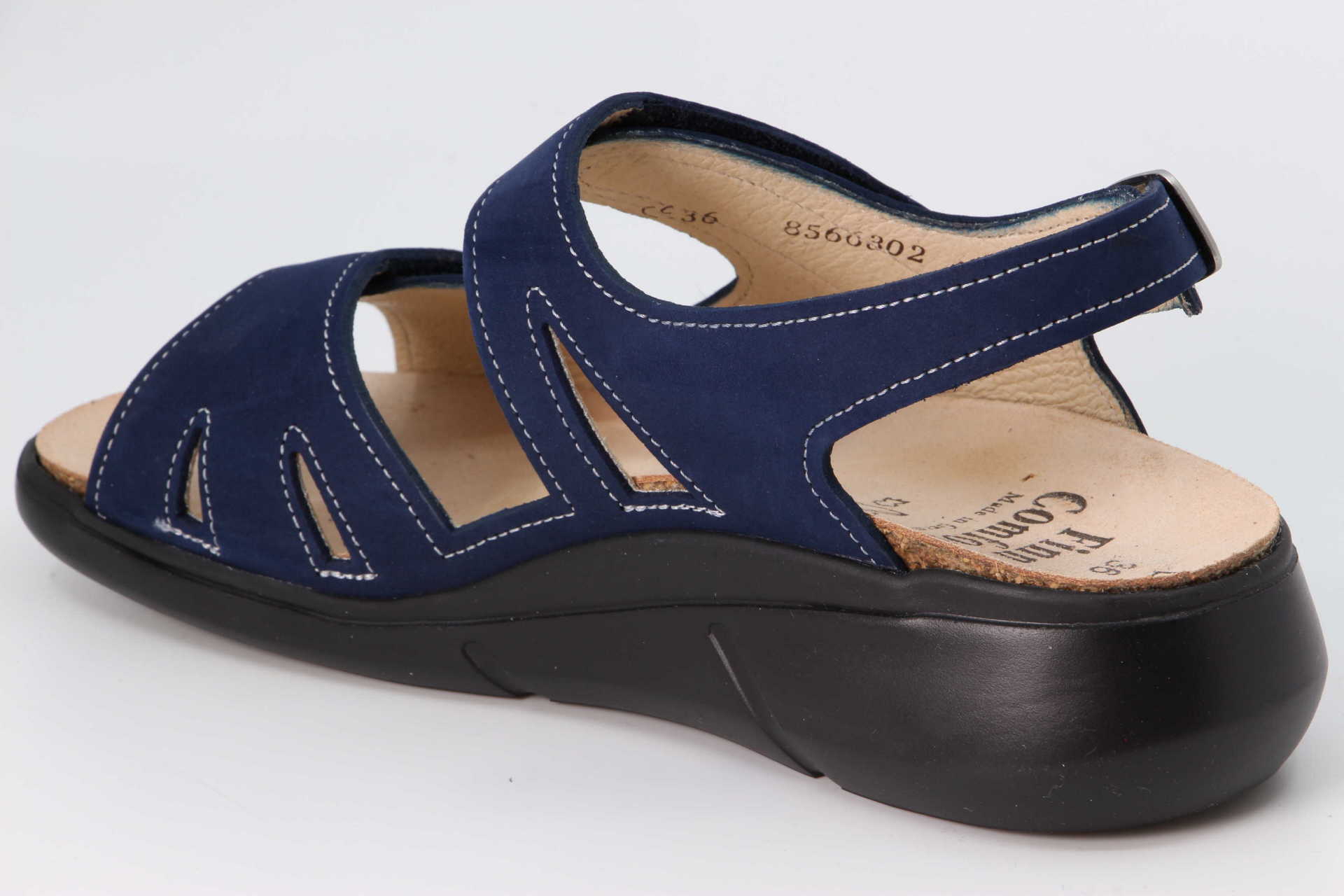 Finncomfort Sandale dunkelblau