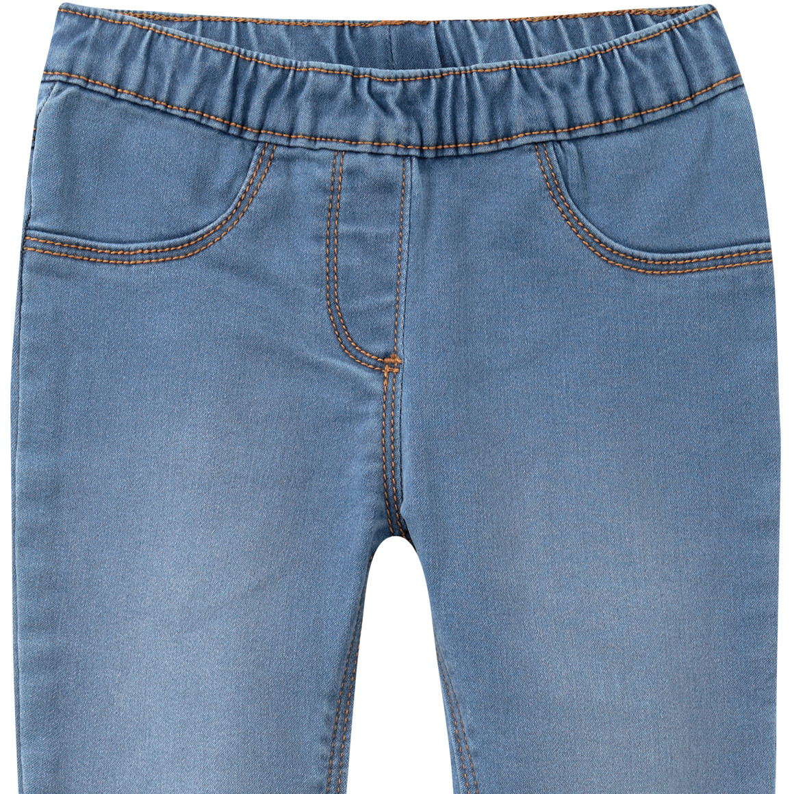 Topolino 3 Mädchen Jeggings im Set hellblau / dunkelblau / hellgrau