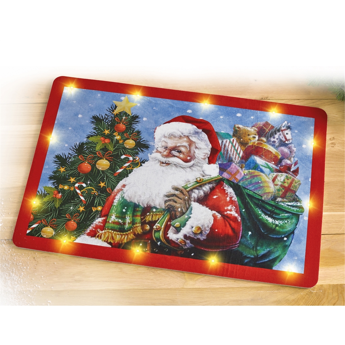 Tapis LED Noël