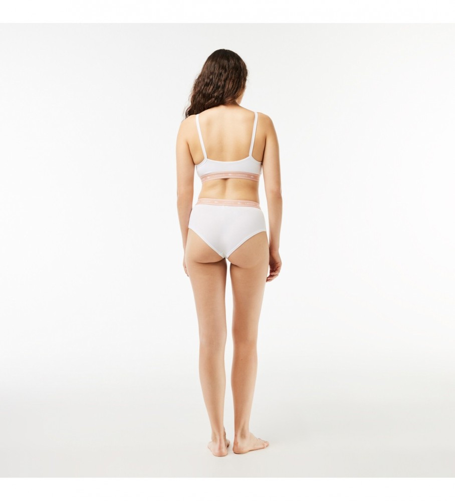 Calcinha Lacoste Culotte Branca