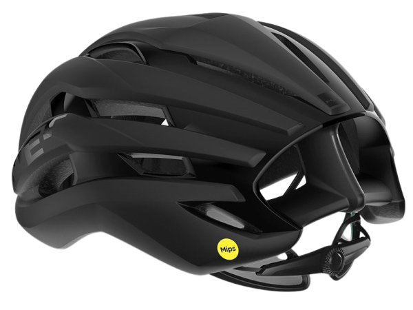 MET Road Trenta Mips Cykelhjelm, Black/Matt Glossy