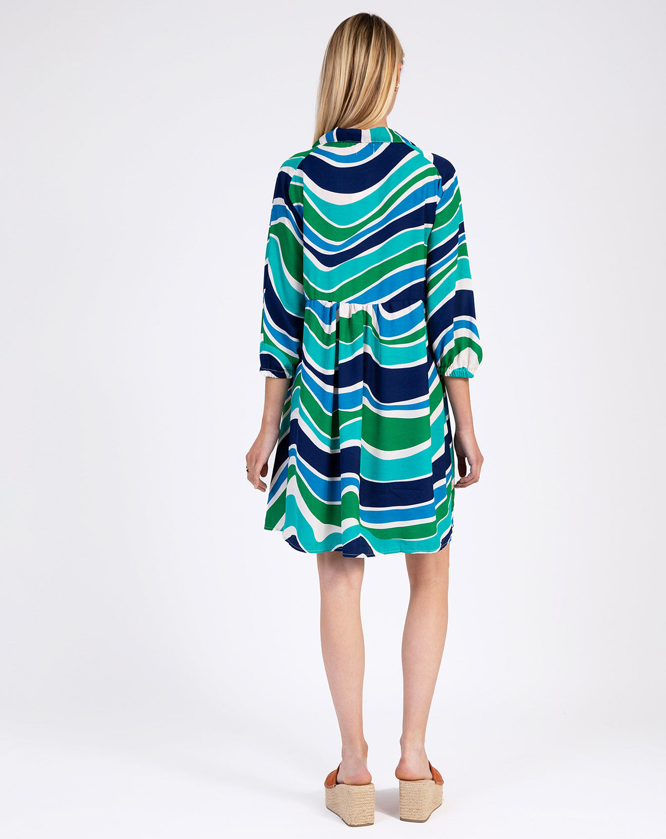 An'ge Robe Opio bleu/vert