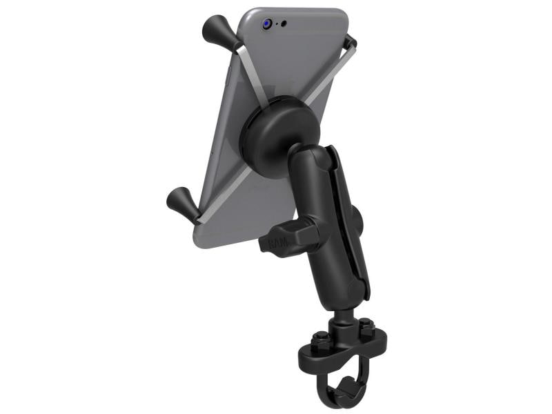 RAM Mounts Smartphone-Halterung X-Grip Universal Handyhalterung mit Lenkstangenbasis
