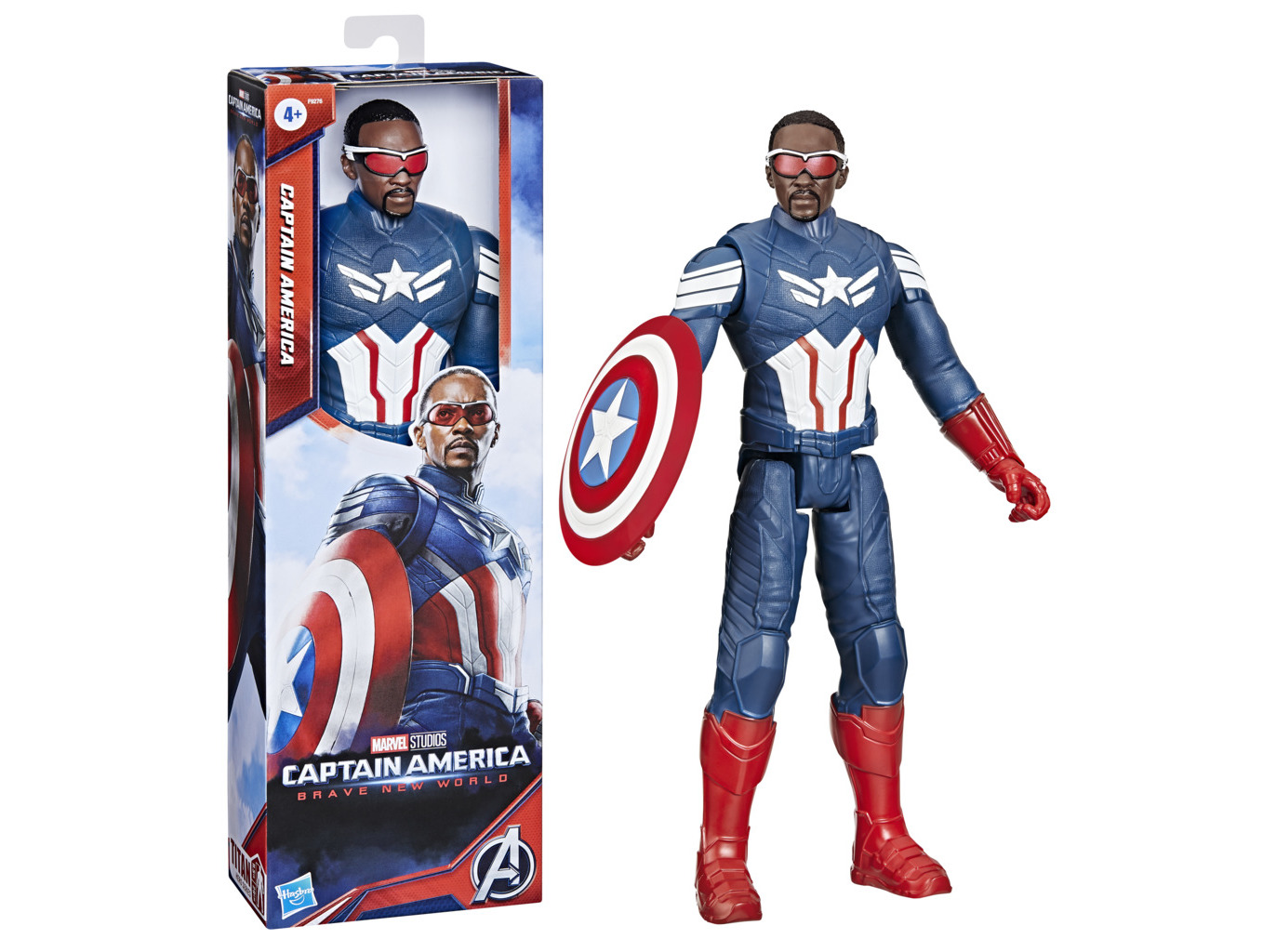 FIGURA CAPITÃO AMERICA HASBRO 30CM