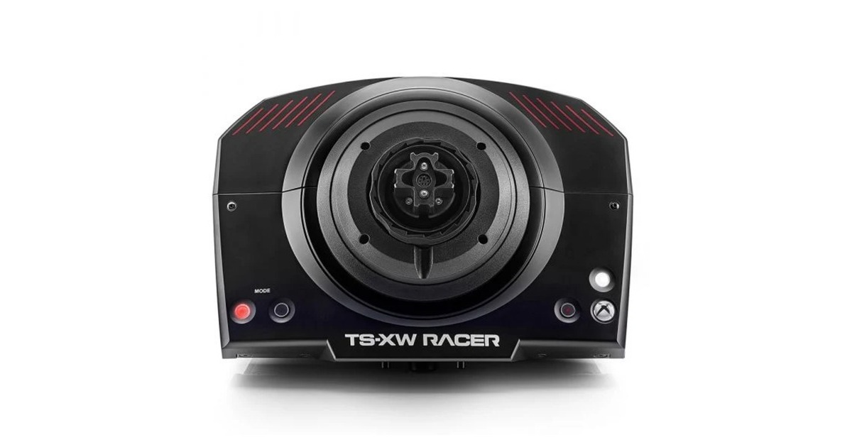 ThrustmasterTS-XW Servo Base stuurbasis  (Zwart/rood, Pc, Xbox One, Xbox Series X|S)