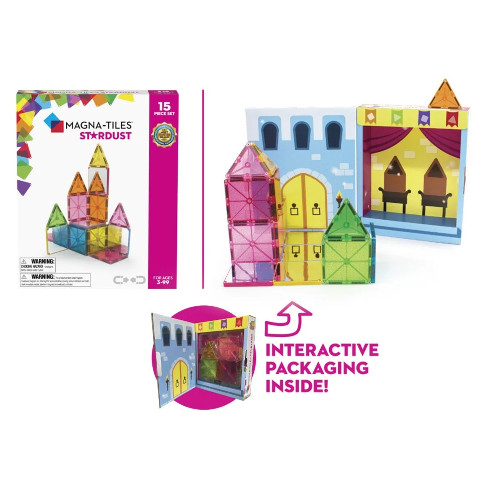 Magna-Tiles - Stardust 15 dele