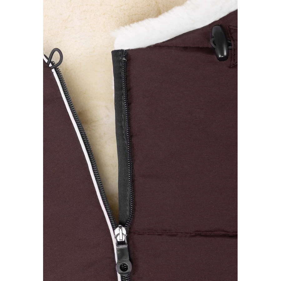 Werner Christ Baby Lammfellfußsack TULA VARIO chocolate