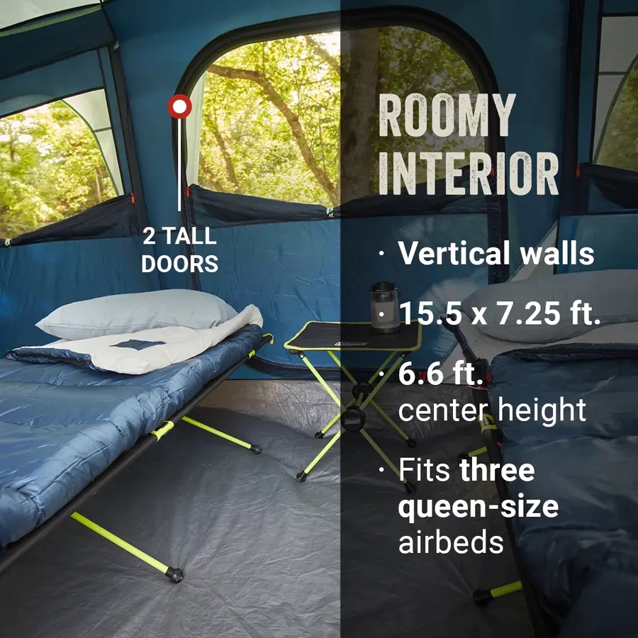 Sunlodge&trade; 8-Person Camping Tent, Blue Nights