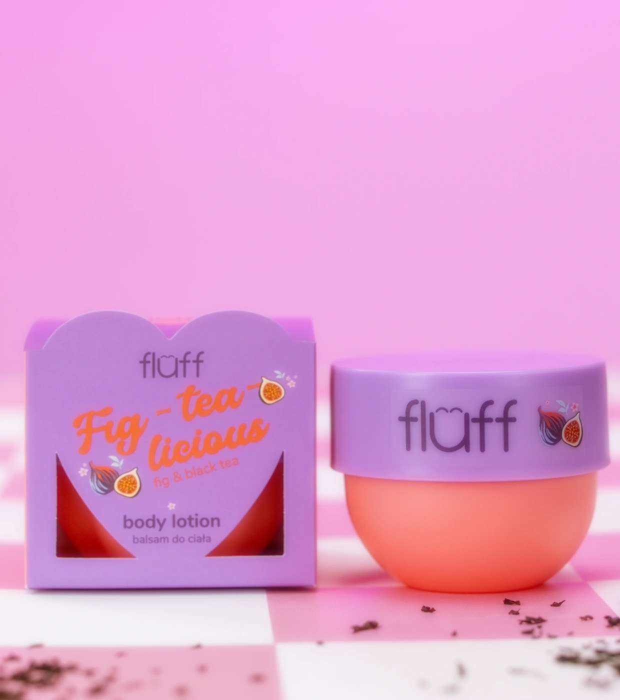 Fluff - Fig-Tea-Licious Loção Corporal - Figo e Chá Preto