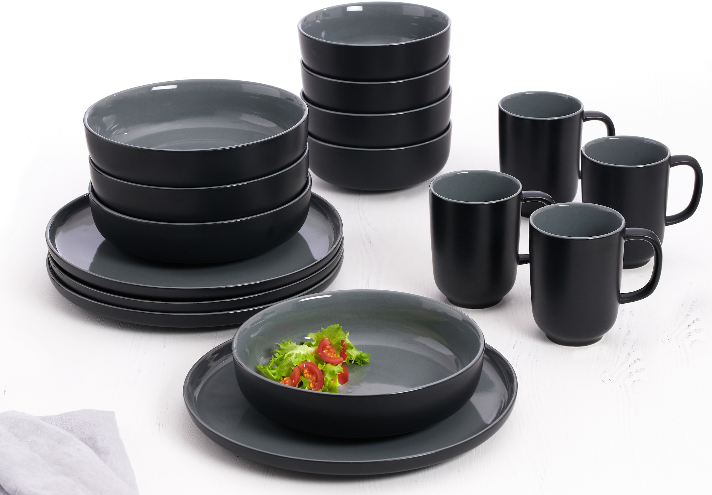 Ritzenhoff & Breker Kombiservice »Geschirr-Set, Service Jasper« im Scandic Style, 16 Teile, für 4 Personen