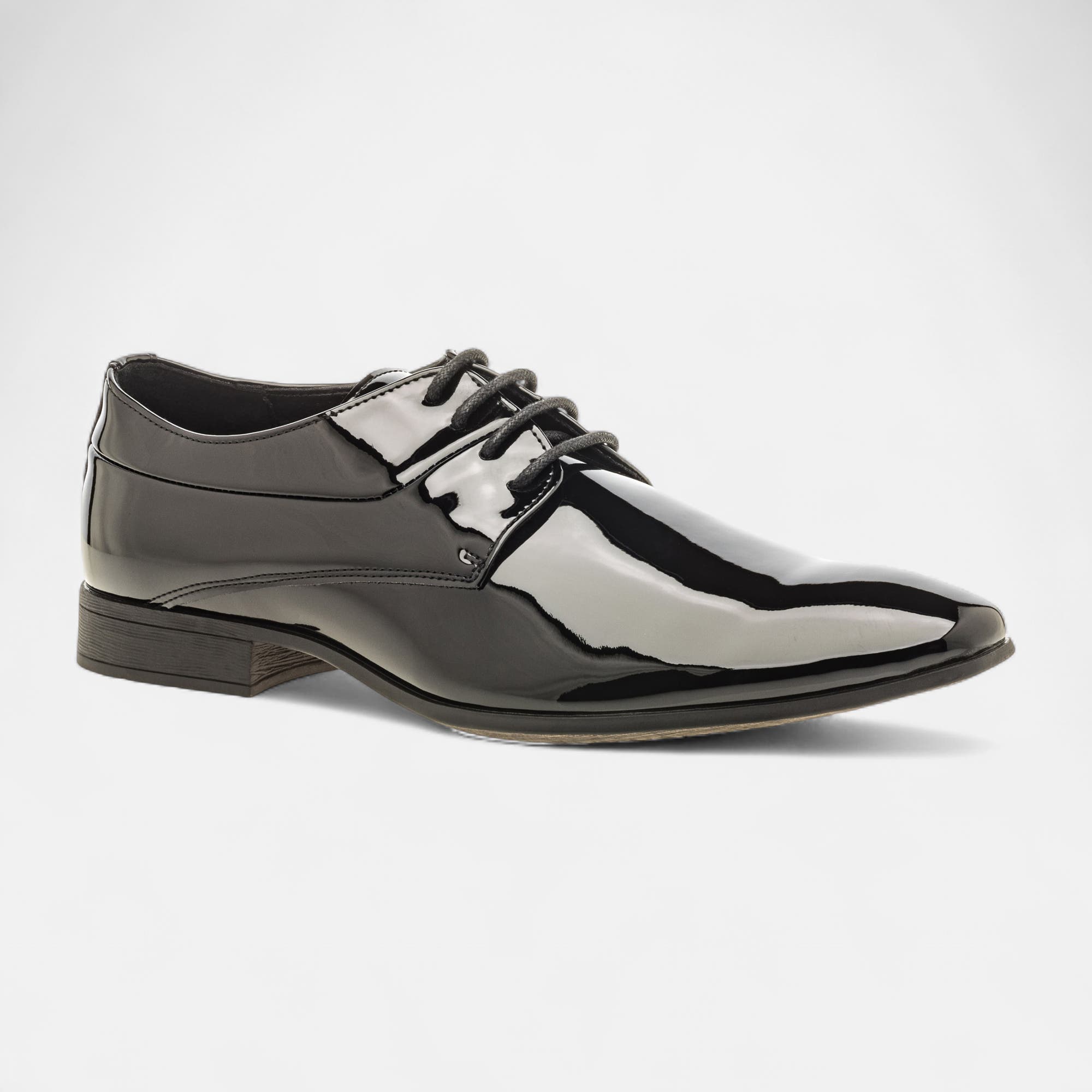 Derbies Homme noir vernis