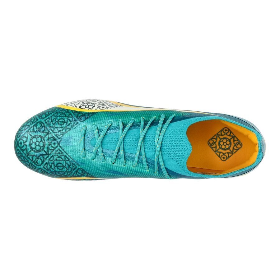 PUMA X Unisport Ultra Ultimate FG/AG Dream Factory - Deep Aqua/Alpine Snow/Tangerine ÉDITION LIMITÉE