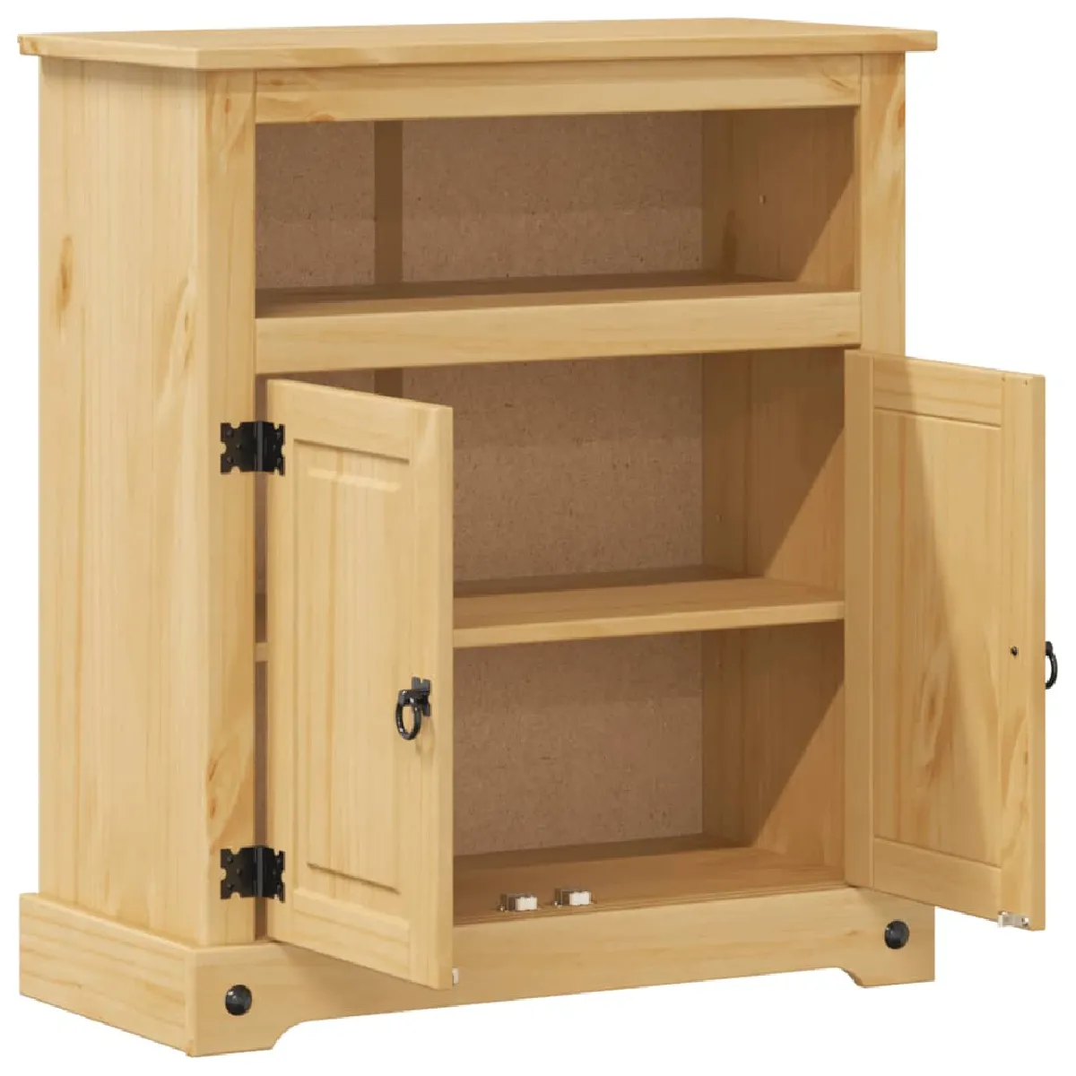 vidaXL Armoire de salle de bain - Corona Pin Massif