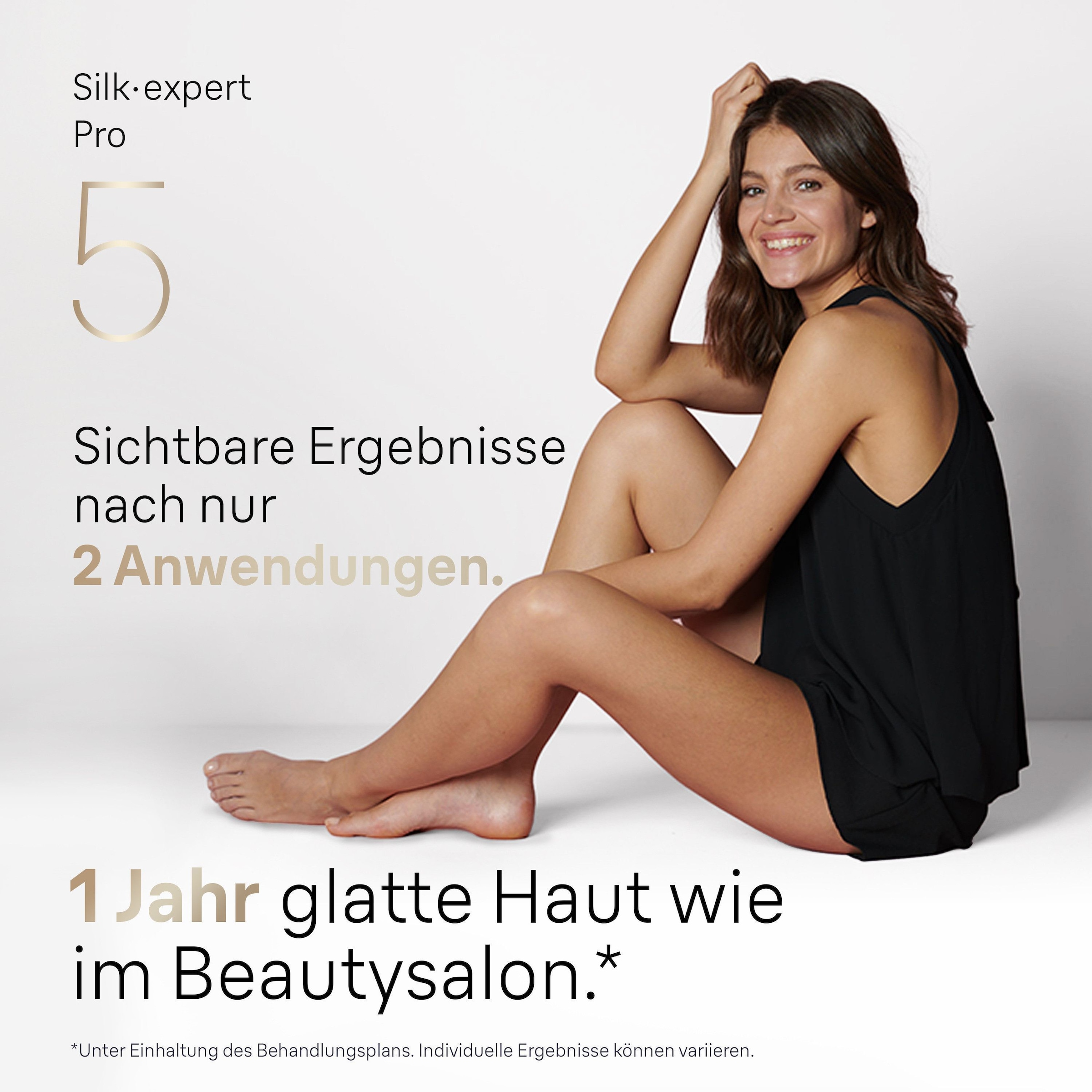 Braun IPL-Haarentferner »Silk·expert Pro 5 PL5382« pro Minute bis zu 125 Lichtimpulse 4 Aufsätze, Venus Rasierer, Aufbewahrungstasche