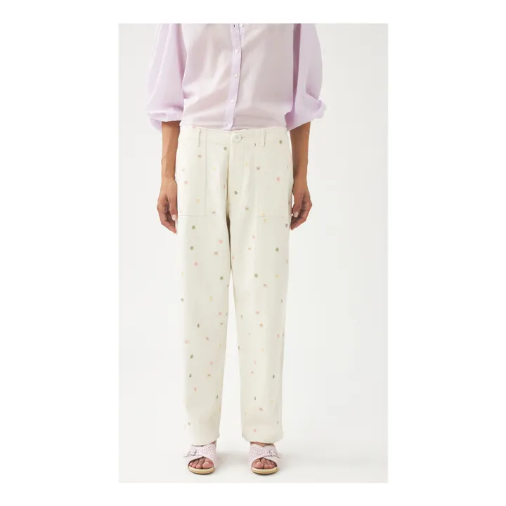 Antik Batik Jean Mael Brodé | Crème
