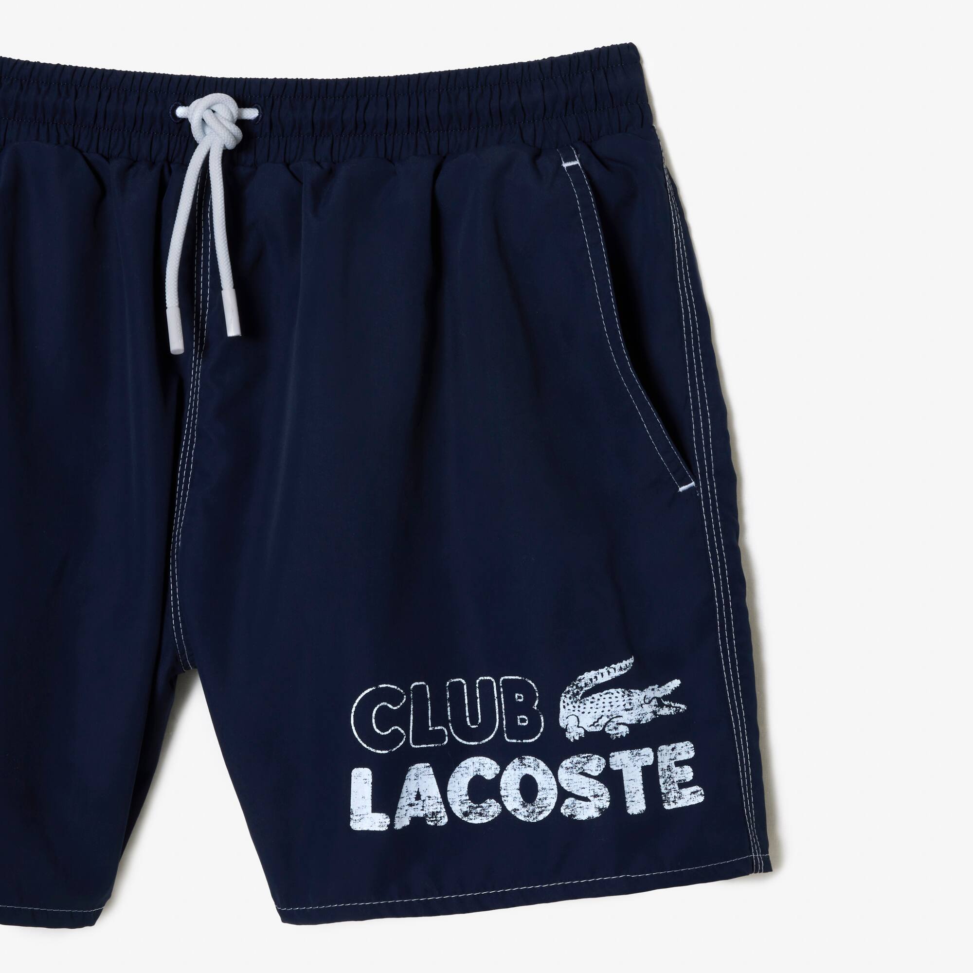 Short de bain homme Lacoste avec boxer intégré quick dry Maillots de bain - Bleu - Lacoste - Homme