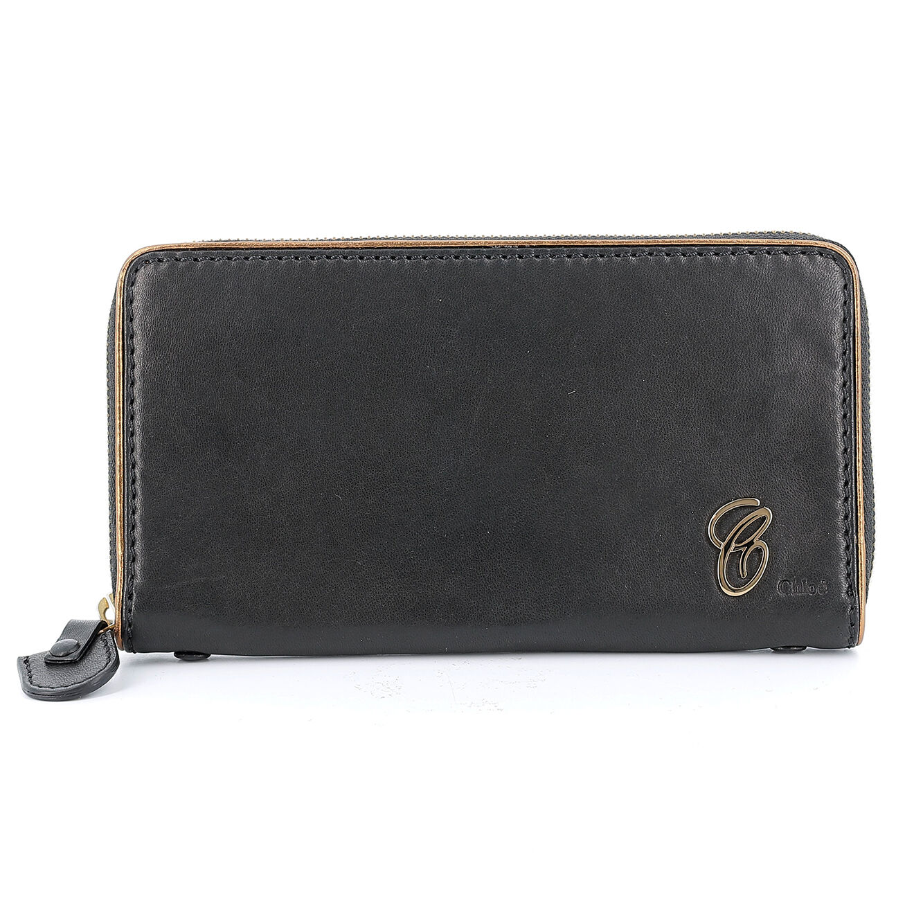 Chloé Portefeuille chloé en Cuir noir - Très bon état - 19x11 cm