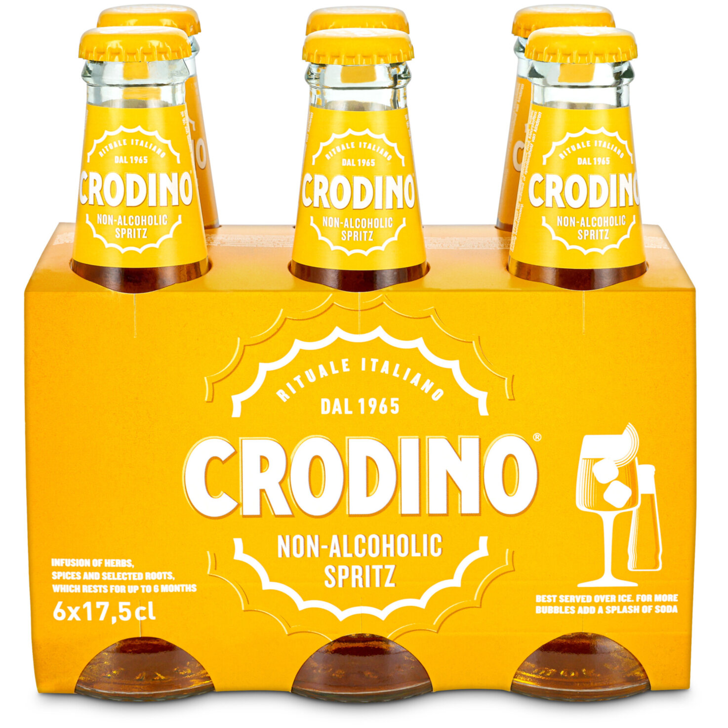 Crodino Biondo alkoholfrei 6x17.5cl -105cl