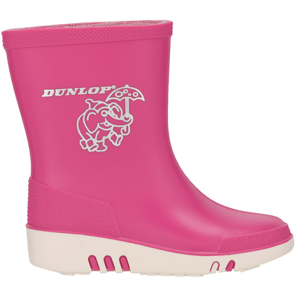 Dunlop Mini K172110 - Regenlaarzen meisjes - Kinderlaarzen - Roze - 21