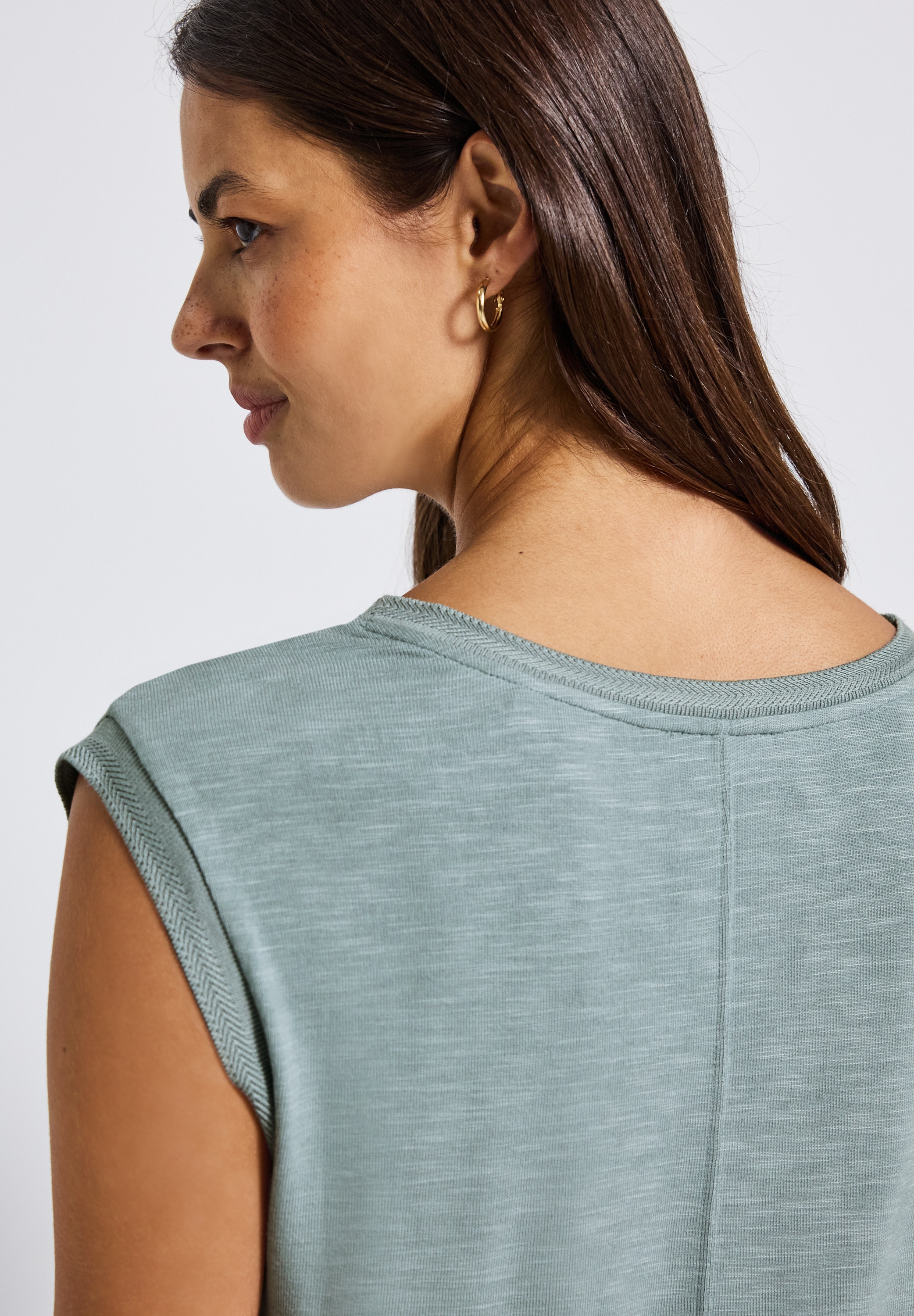 STREET ONE Shirttop , mit Dekotapes