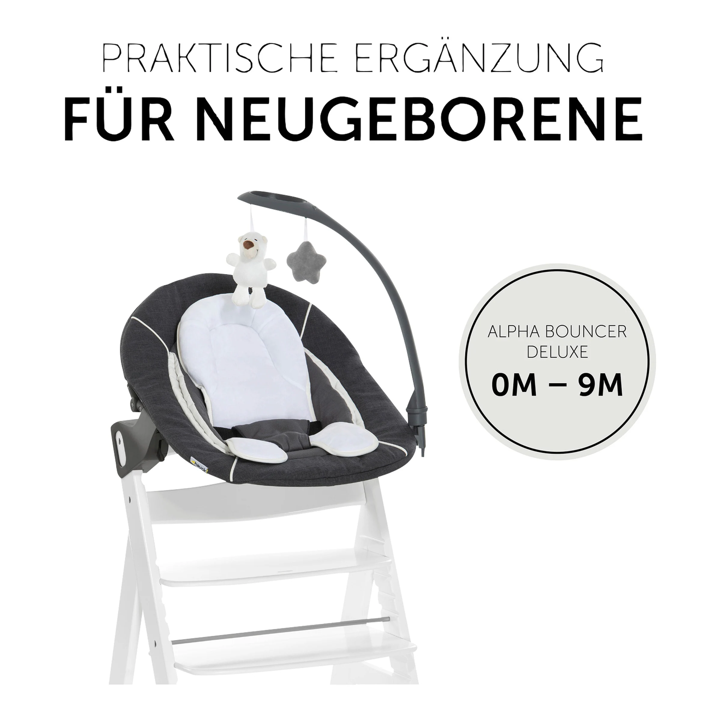 Hauck Treppenhochstuhl Beta+ inklusive Bouncer
