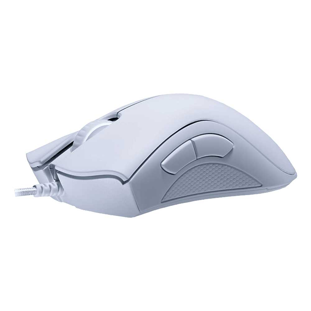 DeathAdder Essential Kabelgebundene Gaming Maus 6400 DPI USB Anschluss (RZ01-03850200-R3M1) - Weiss