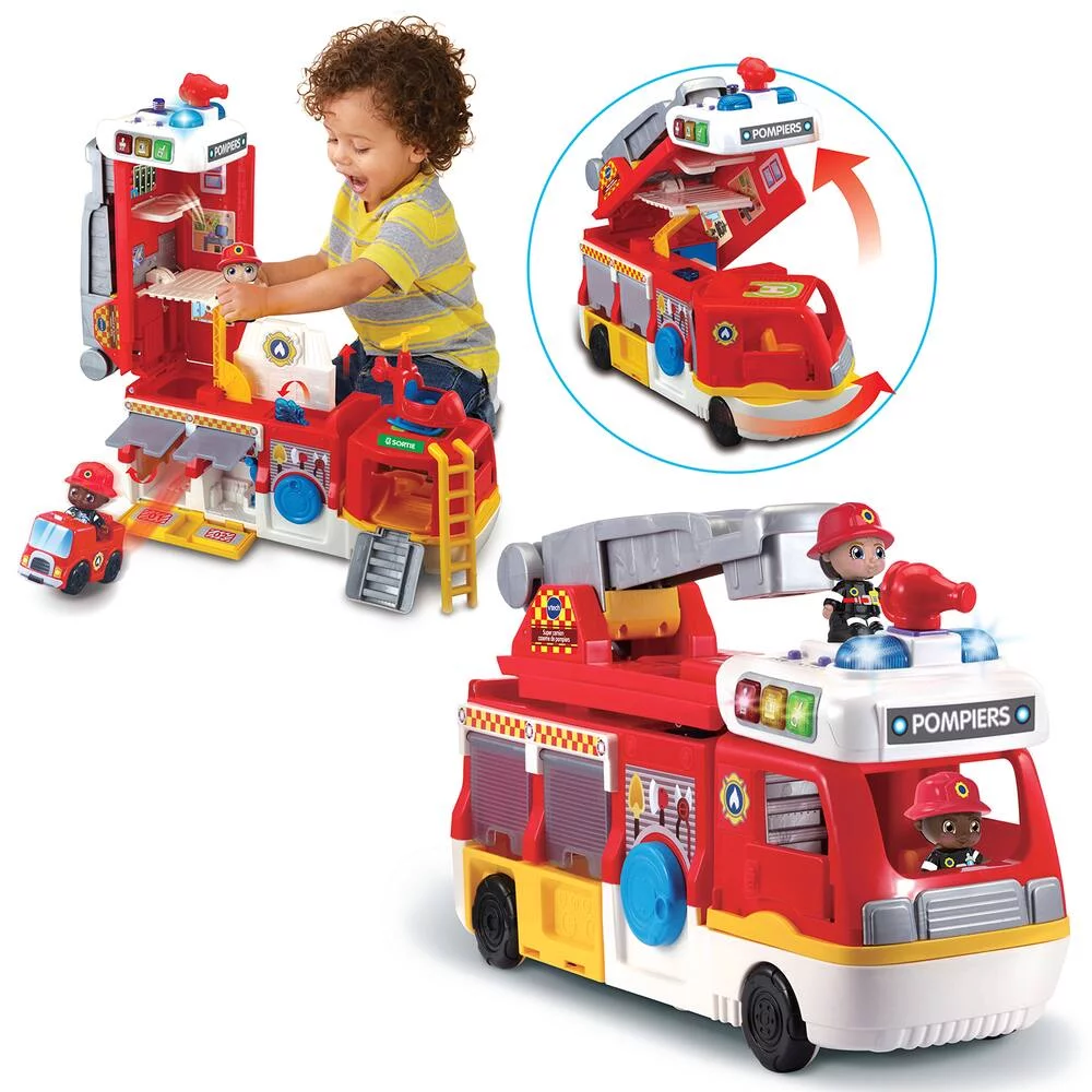 SUPER CAMION CASERNE DE POMPIERS - TUT TUT COPAINS