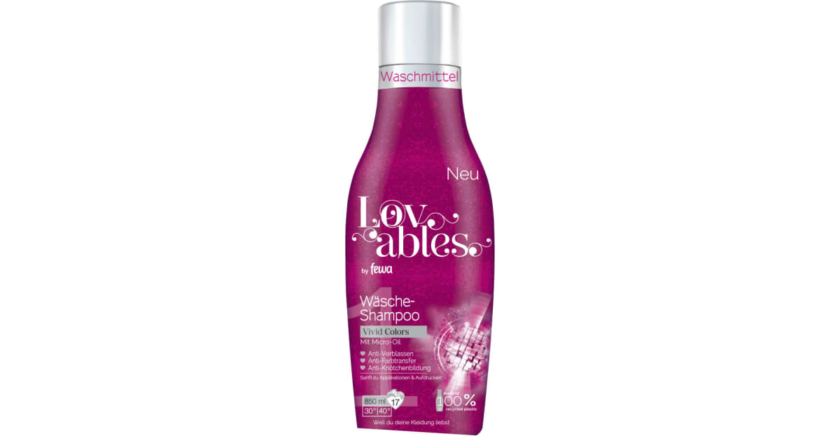 Fewa Lovables Wäsche-Shampoo Color 17 Waschgänge