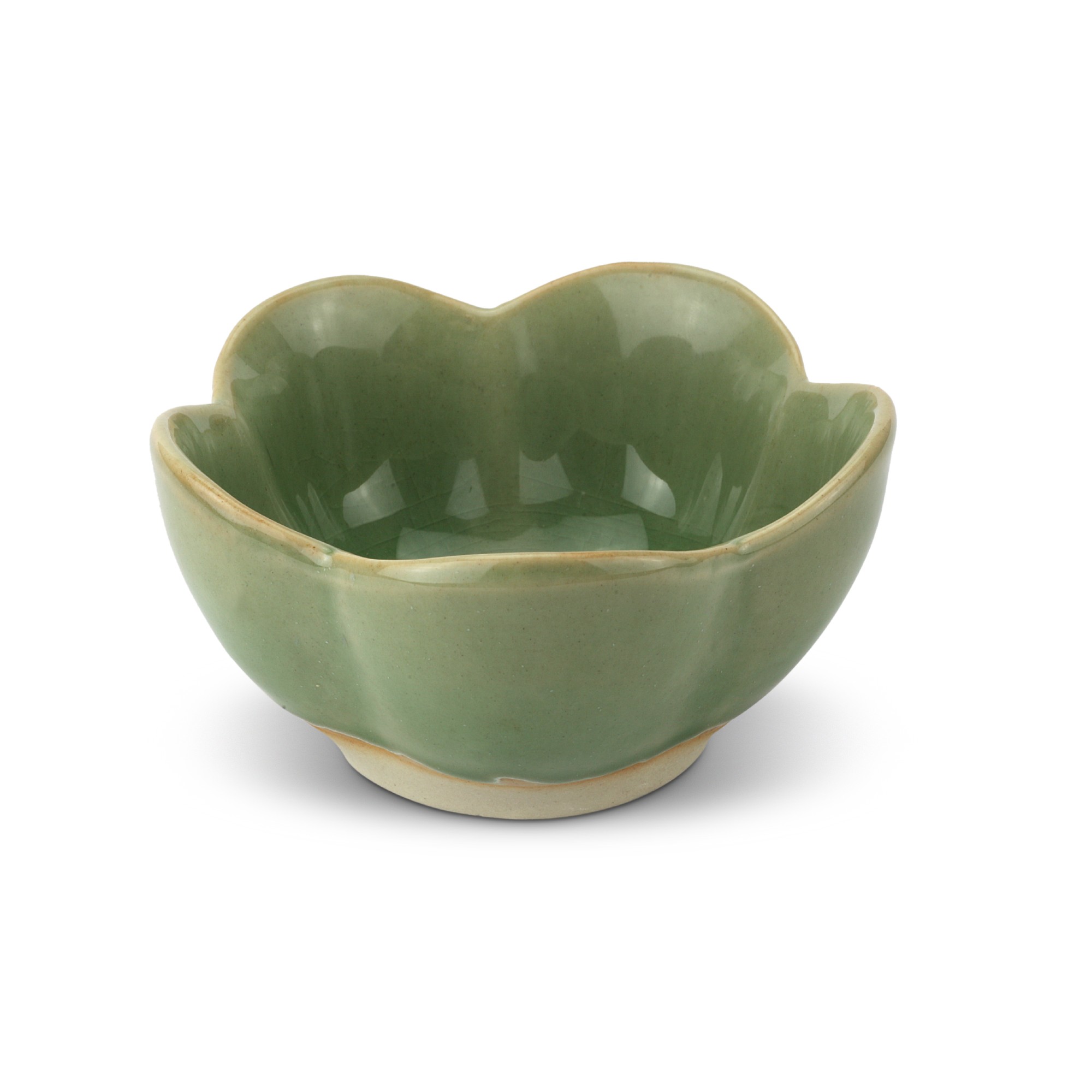 Schale 'Seerose', grün, T 15,5 cm, B 15,5 cm, H 8 cm zu 5,80