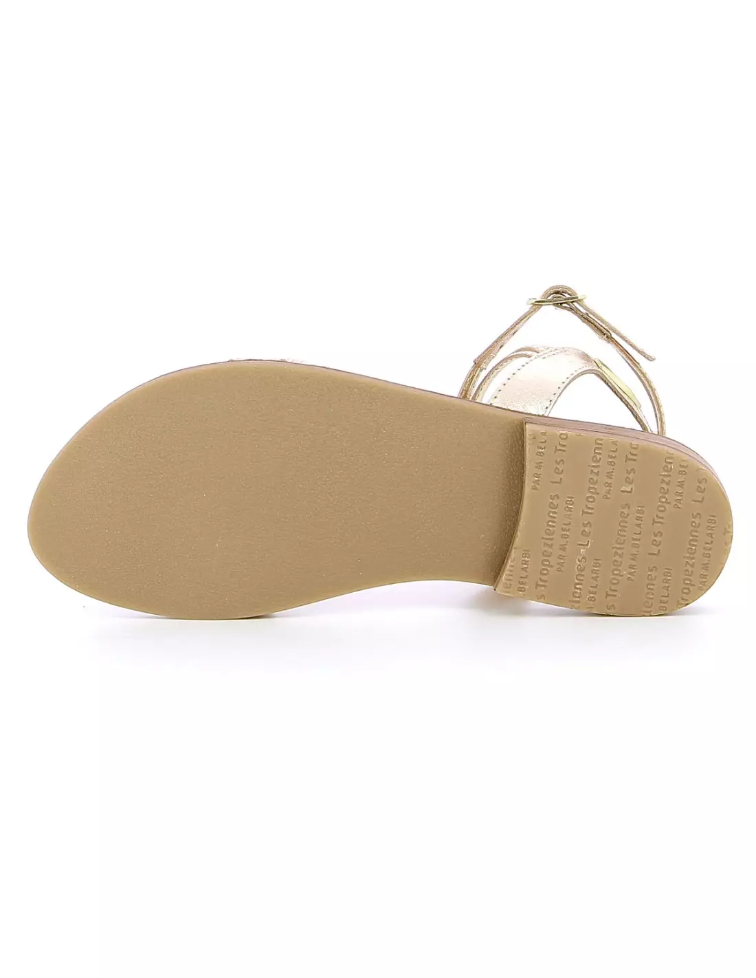 LES TROPEZIENNES IDUMEA - Sandales & nu-pieds Or
