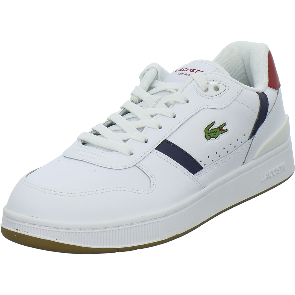Lacoste Sneaker Herren T-Clip Weiß-kombi