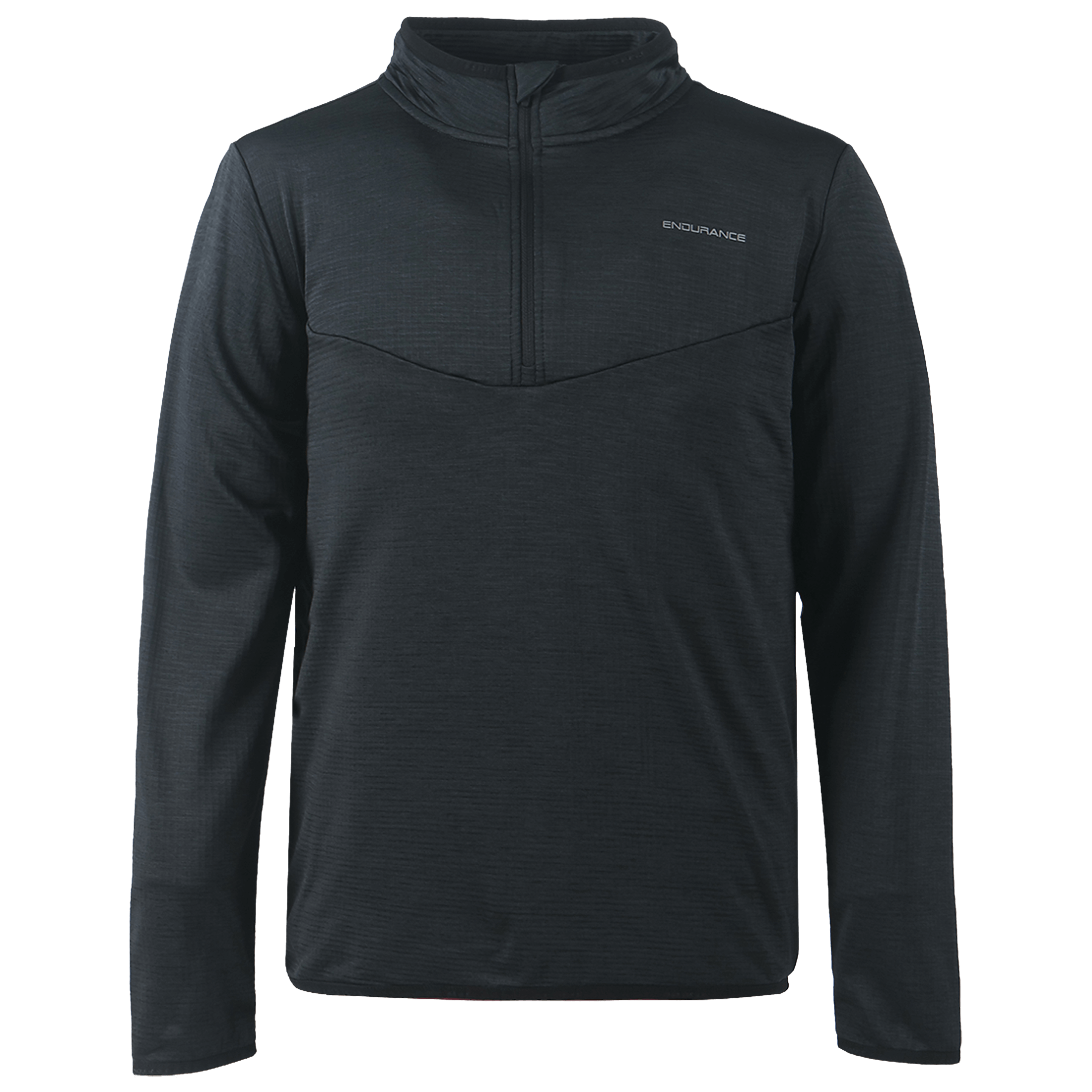 Endurance Ledgen M Waffle Melange Midlayer - Treningstøy