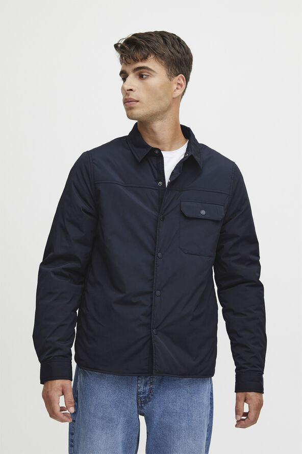 Casual Friday CFNICK 0094 padded shirt jacket Dark navy