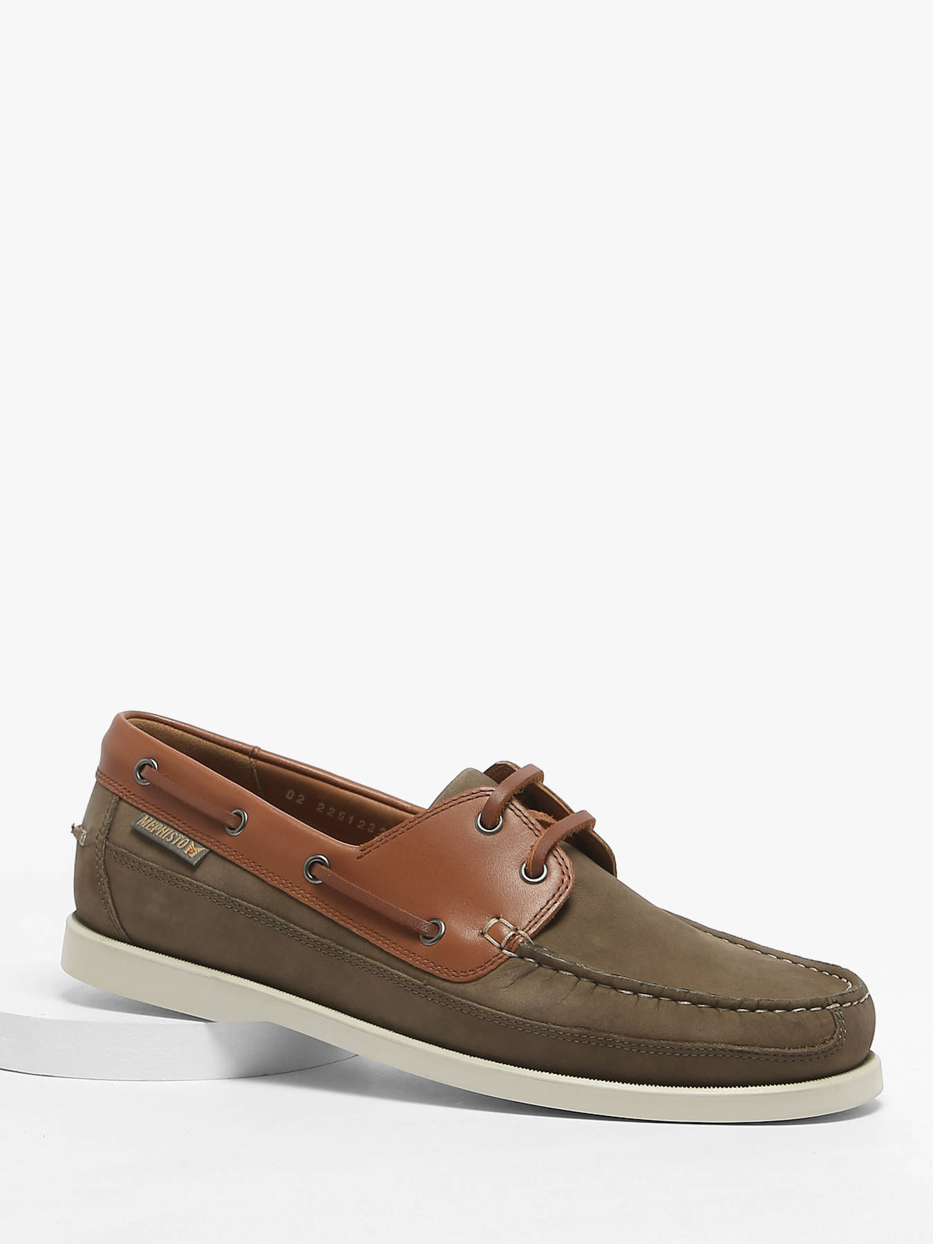 Chaussures bateau en cuir MEPHISTO