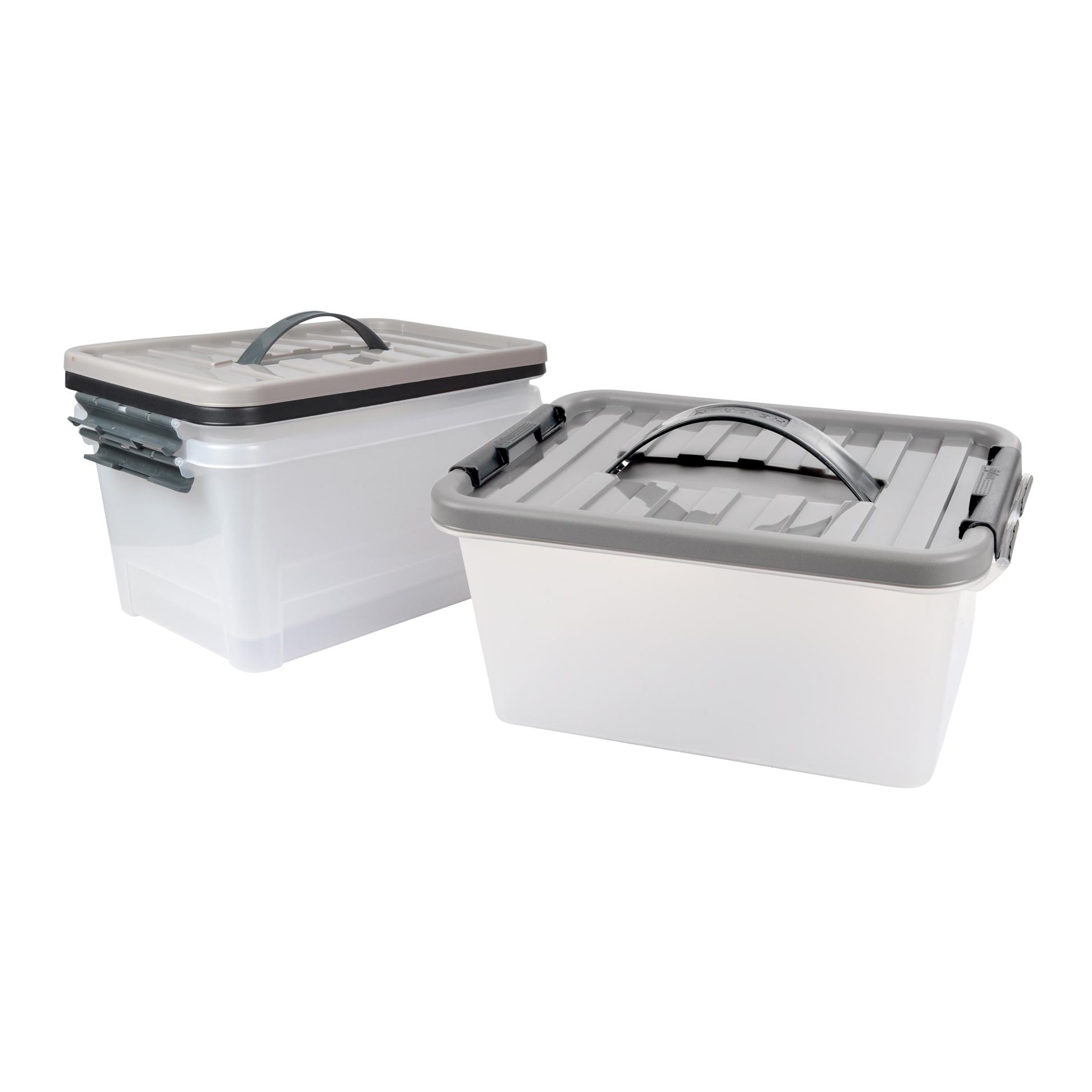 BOX CLIP AVEC COUVERCLE 25L