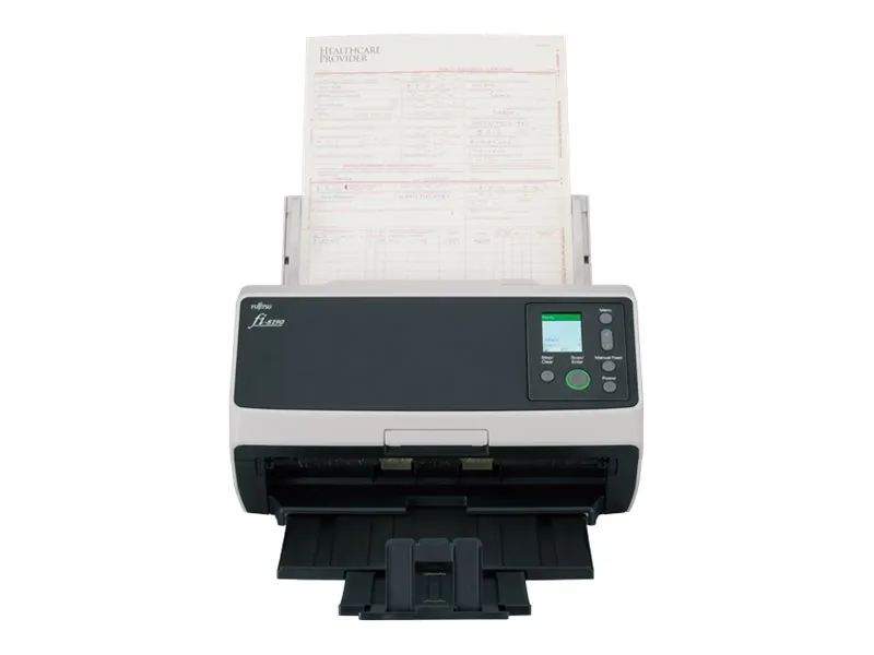 Ricoh fi-8190 - Dokumentscanner - Dual CIS - Duplex - 216 x 355.6 mm - 600 dpi x 600 dpi - op til 90 ppm (mono) / op til 90 ppm (farve) - ADF (100 ark) - op til 13000 scanninger pr. dag - USB 3.2 Gen 1, Gigabit LAN