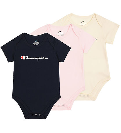 Champion Body k/ä - 3er-Pack - Pink/Navy/Beige