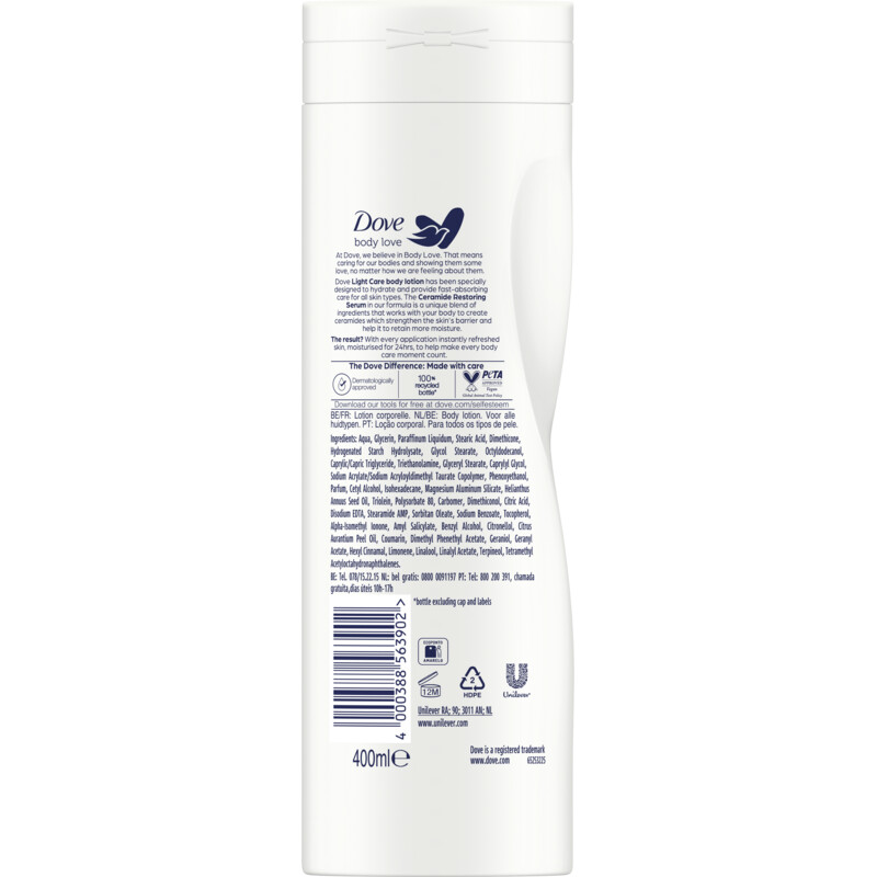 Dove Light care bodylotion