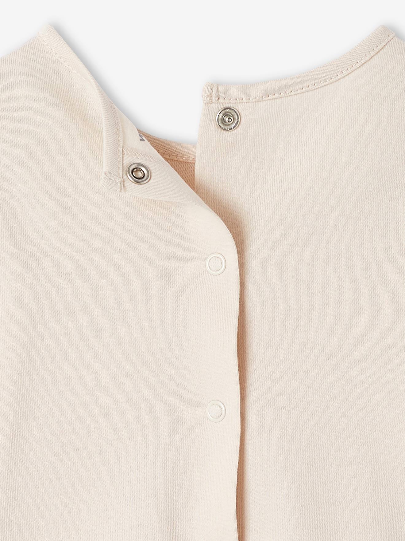 Camiseta de manga comprida para bebê