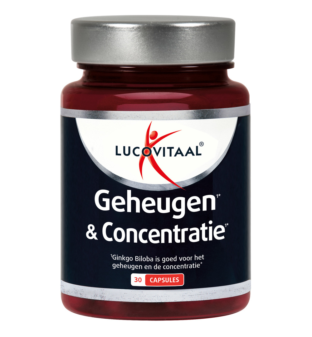 Lucovitaal Geheugen & Concentratie (30 capsules)