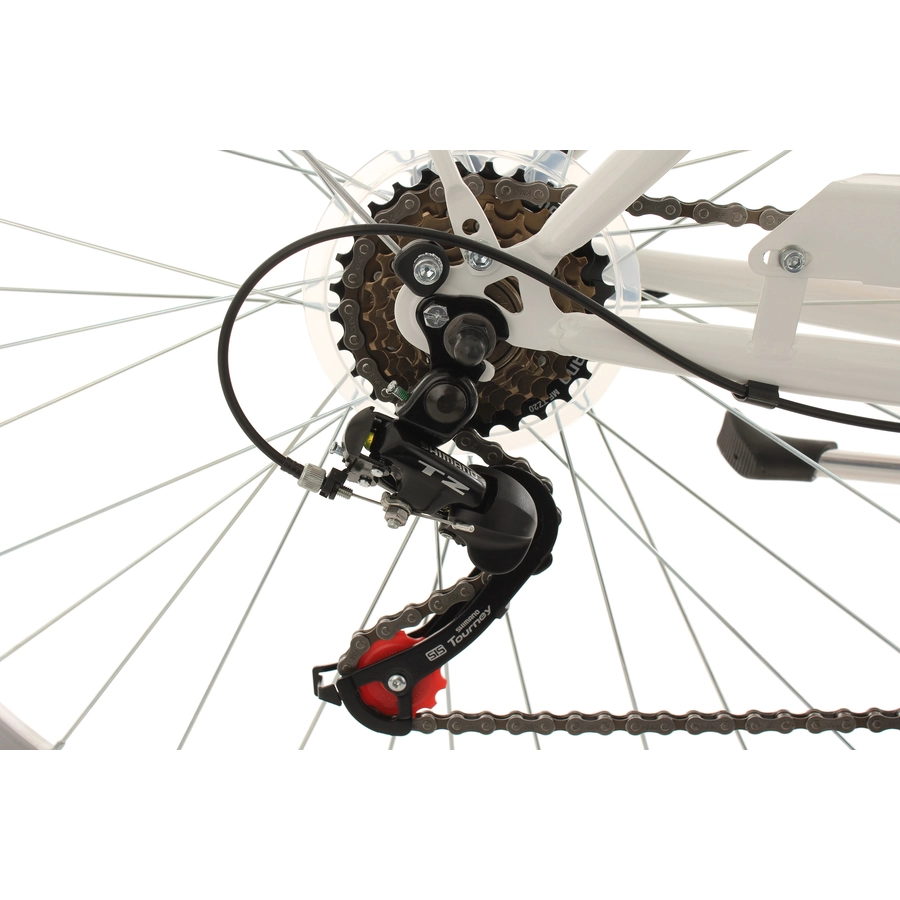 KS Cycling Cityfahrrad 6 Gänge Damenfahrrad Eden 28 Zoll Weiß