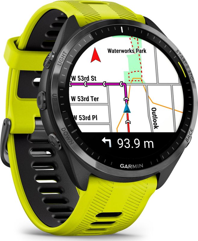 Garmin Forerunner 965 Sporthorloge Geel