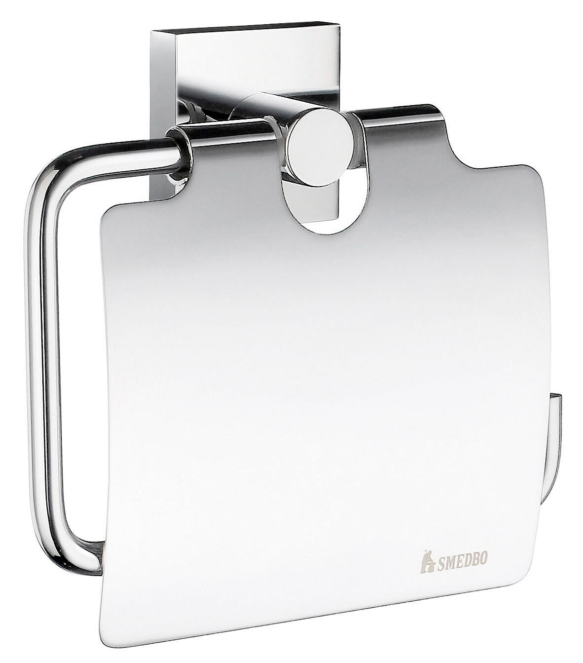 Toilettenpapierhalter Metall verchromt Silber