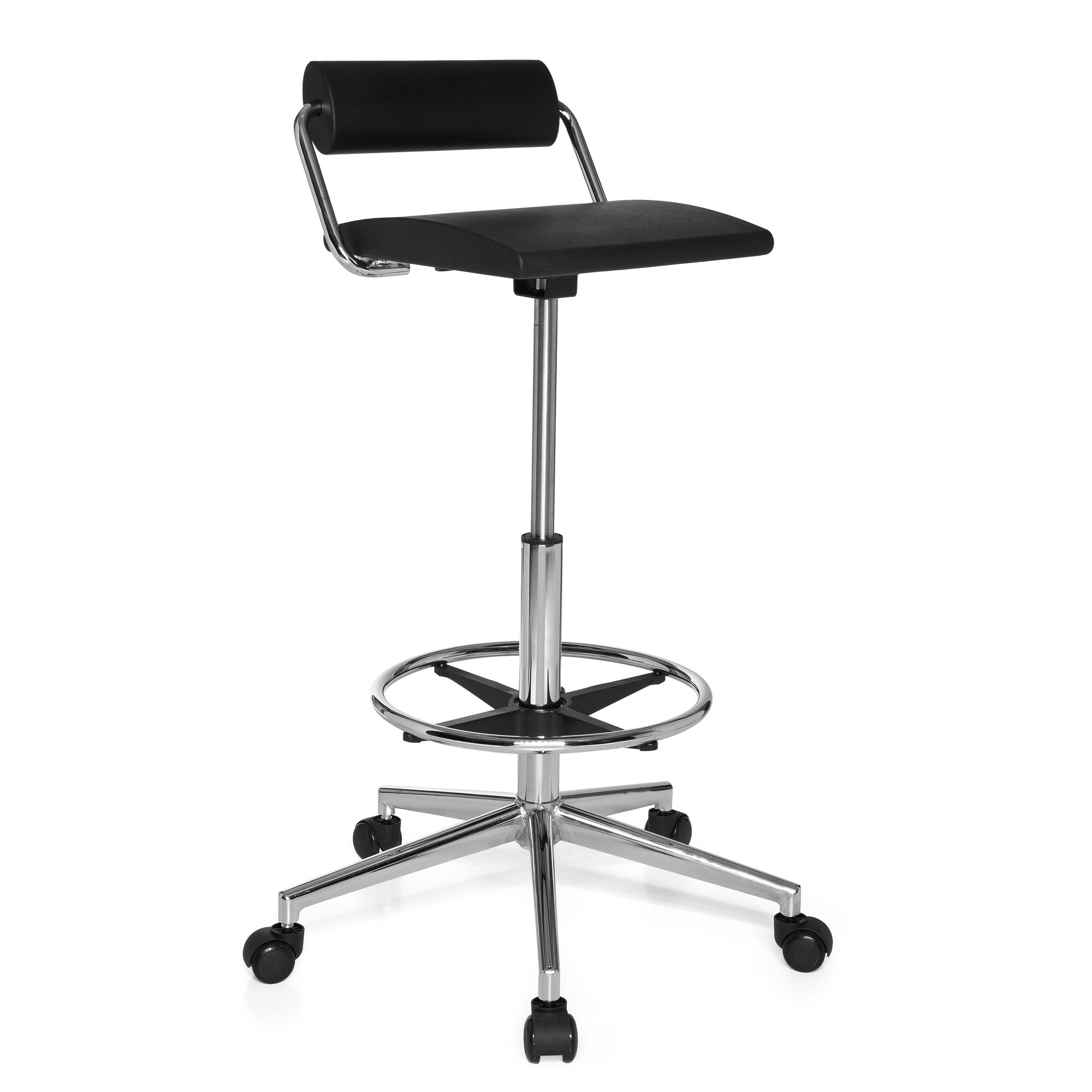 Drehhocker TOP WORK 28 Kunstleder ohne Armlehnen hjh OFFICE