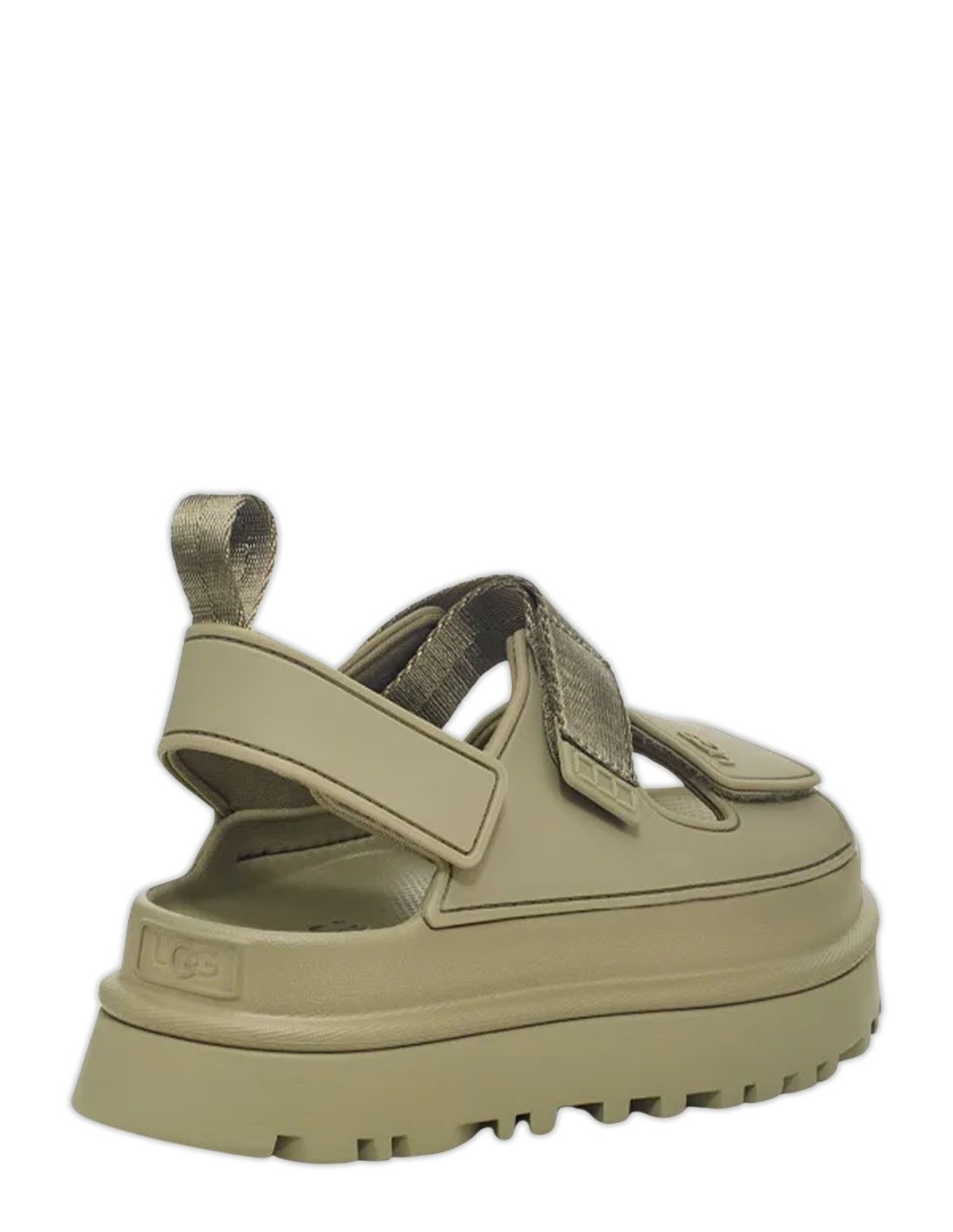 ugg Sandales Compensées Femme Goldenglow Kaki