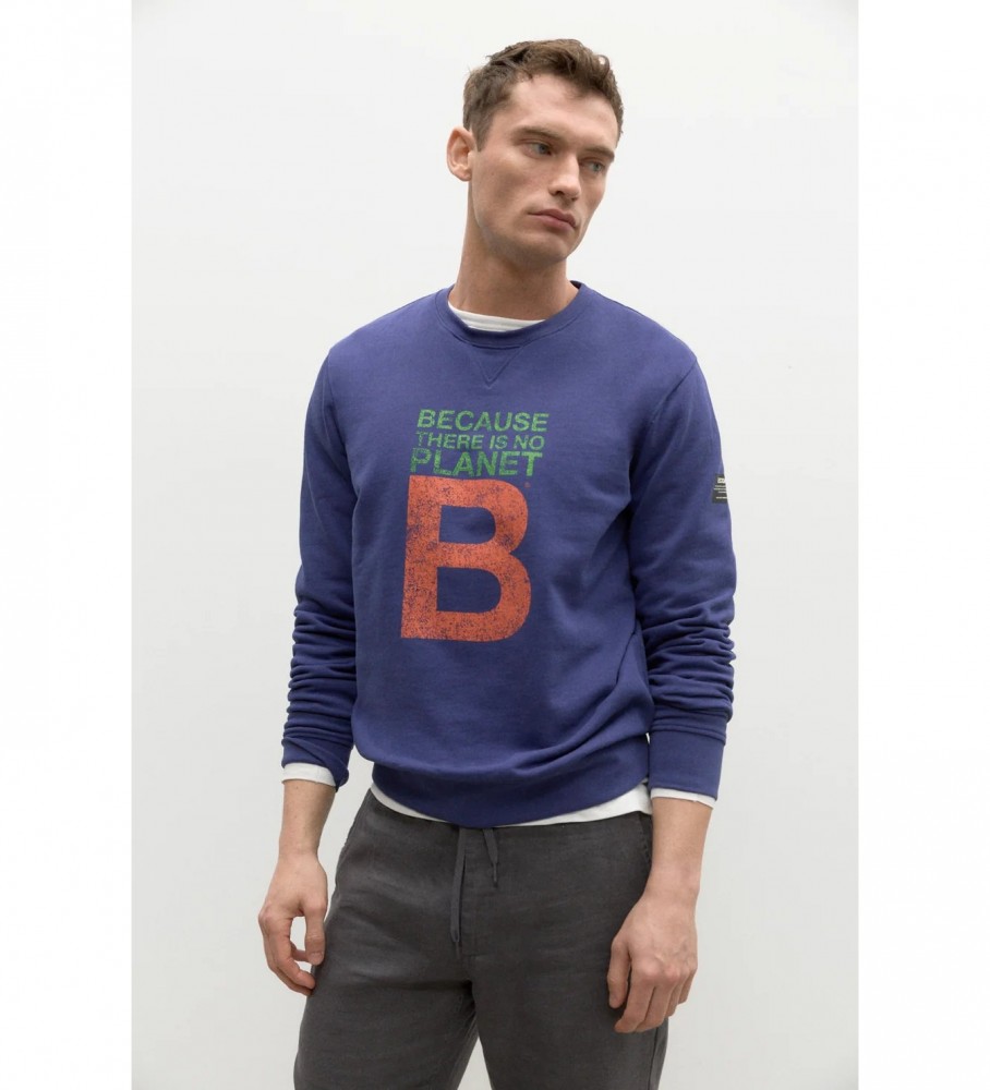 Moletom ECOALF Greatalf B, azul lavanda