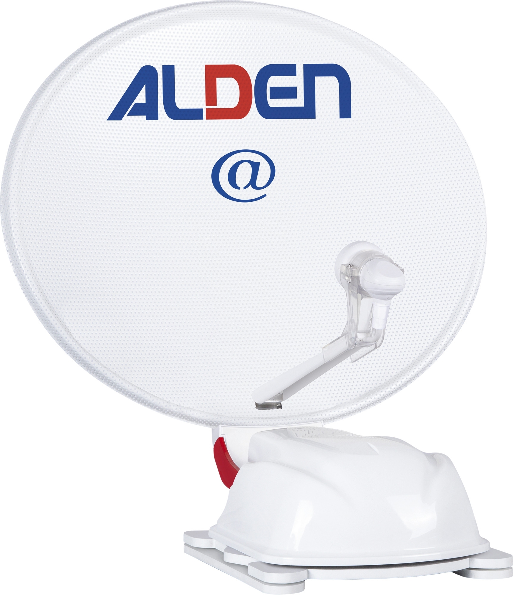 Alden AS2@ 60 HD vollautomatische Satellitenanlage Weiß inklusive S.S.C. HD Steuermodul / LTE Antenne / Smartwide LED TV 24 Zoll