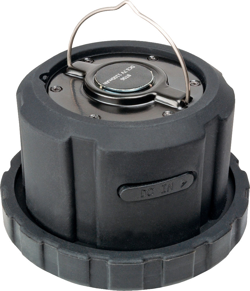 Schwaiger Solar LED-Campingleuchte mit Bluetooth Lautsprecher