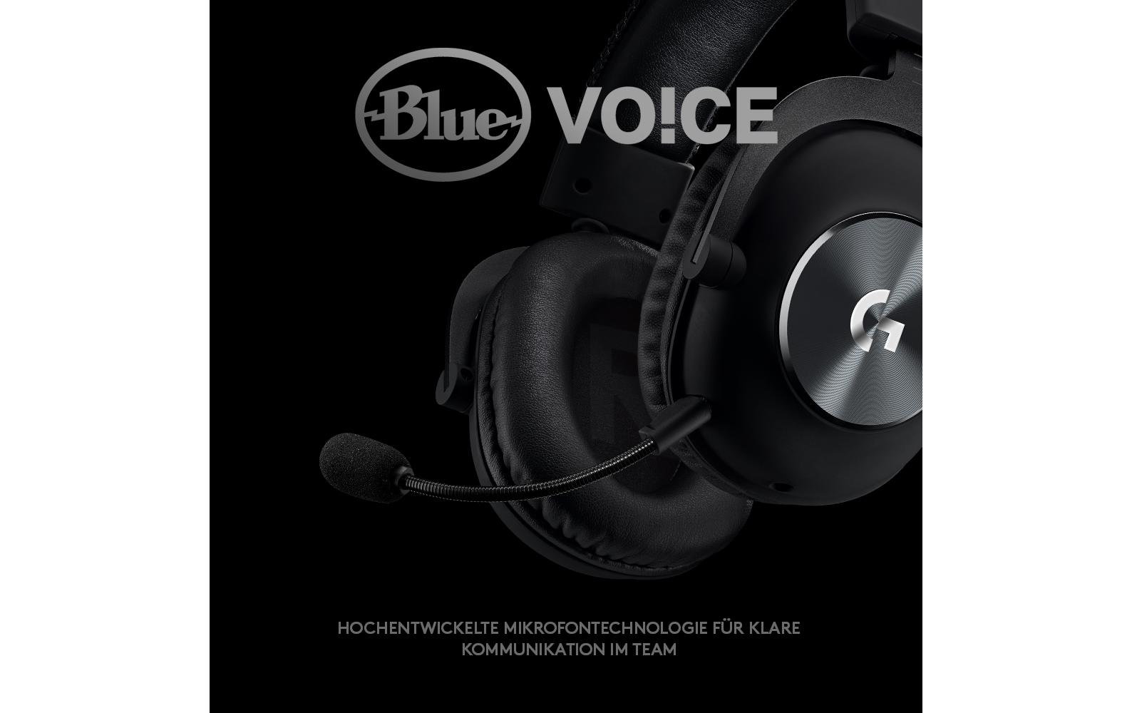 Headset G PRO X Gaming 7.1 Surround SchwarzKomfortables Over-Ear-Headset mit Surround-Sound