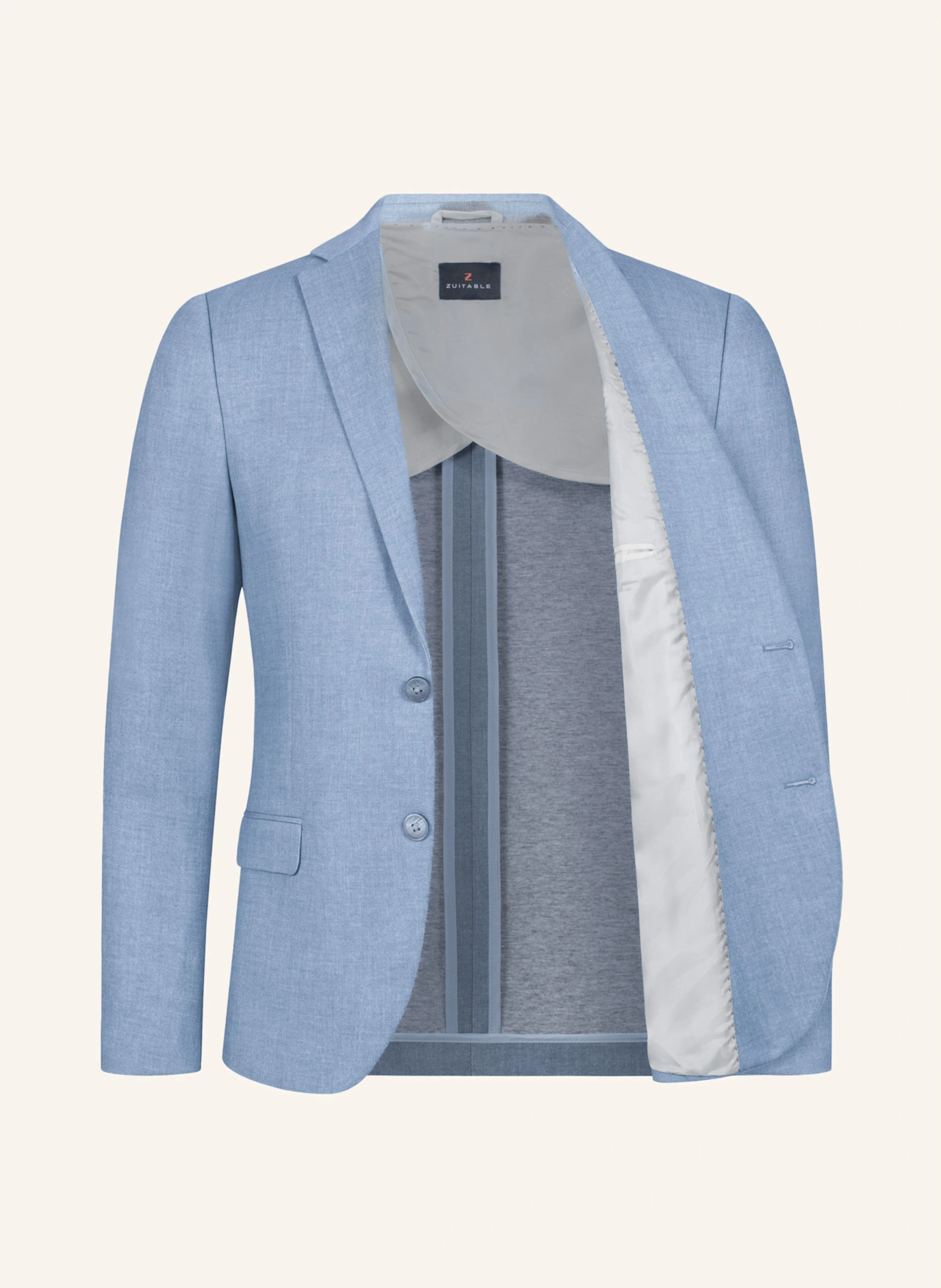 ZUITABLE Anzugssakko DINICK Slim Fit aus Jersey